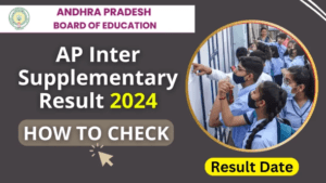 ap inter advanced supplementary 1st year result 2024 on 26.06.2024 @4pm